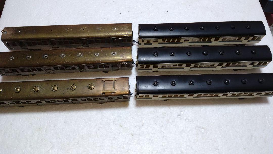 HOゲージ ボディ真鍮製 モハ63 六両ジャンク品