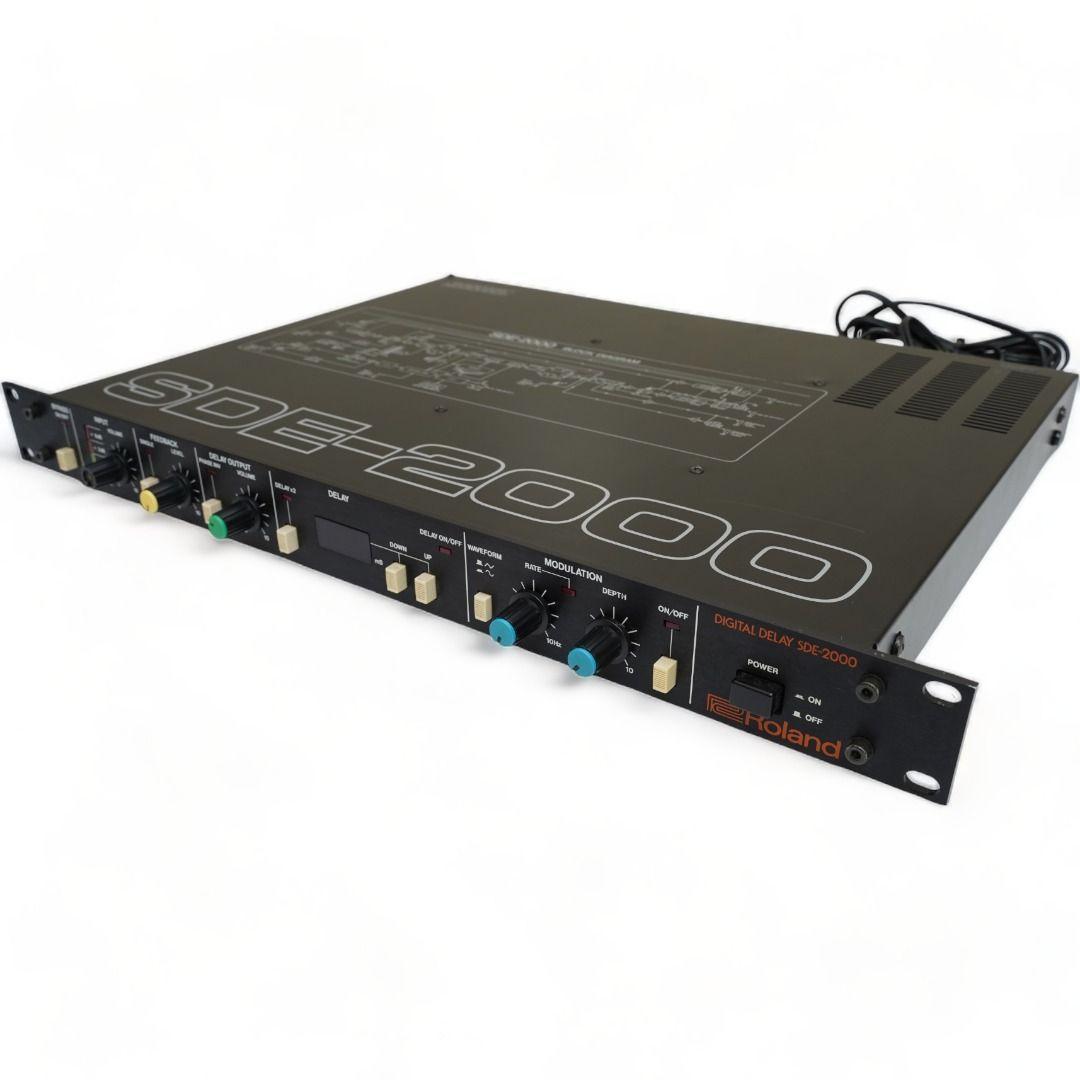 【極上美品】 Roland SDE-2000 ディレイ ラック エフェクター