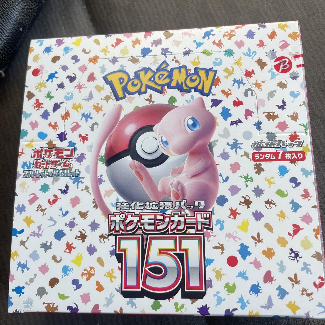 ポケカ 151 1BOX 未開封 シュリンクなし