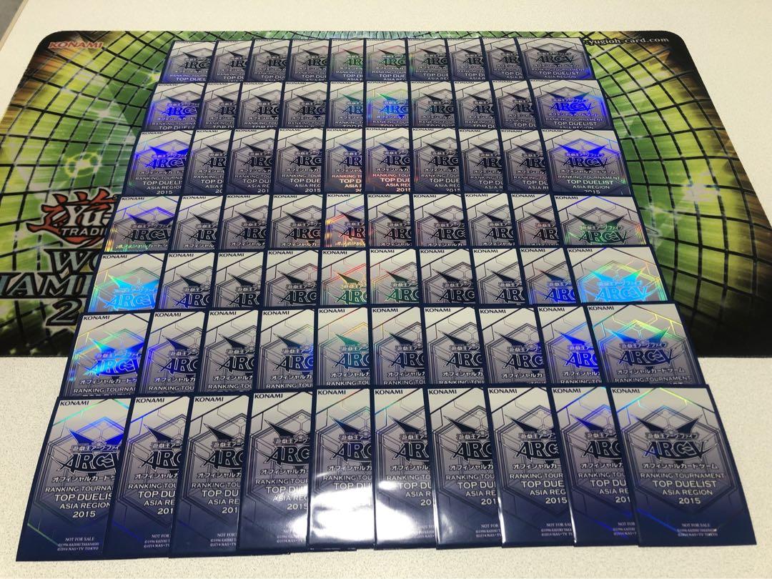 遊戯王アーク・ファイブARK-V ASIA REGION2015 スリーブ