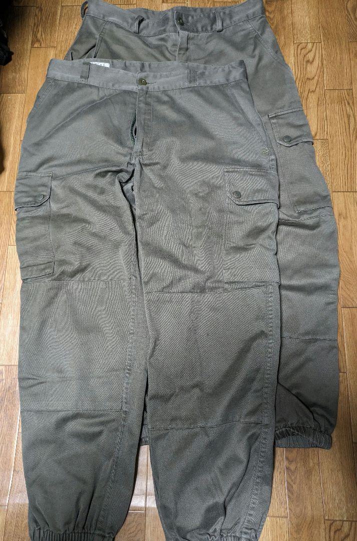 フランス軍 F2 カーゴパンツ パラシュートパンツ セット売り