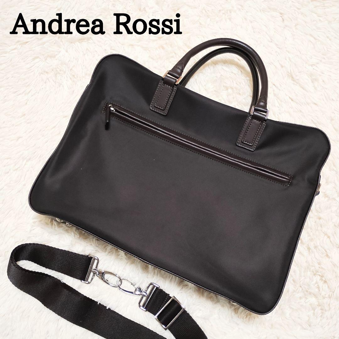 新品 美品 Andrea Rossi アンドレアロッシ ビジネスバッグ 2WAY