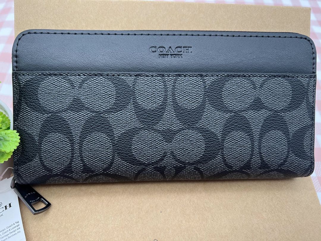 コーチ COACH 長財布 財布 小銭入れあり メンズ ウォレット