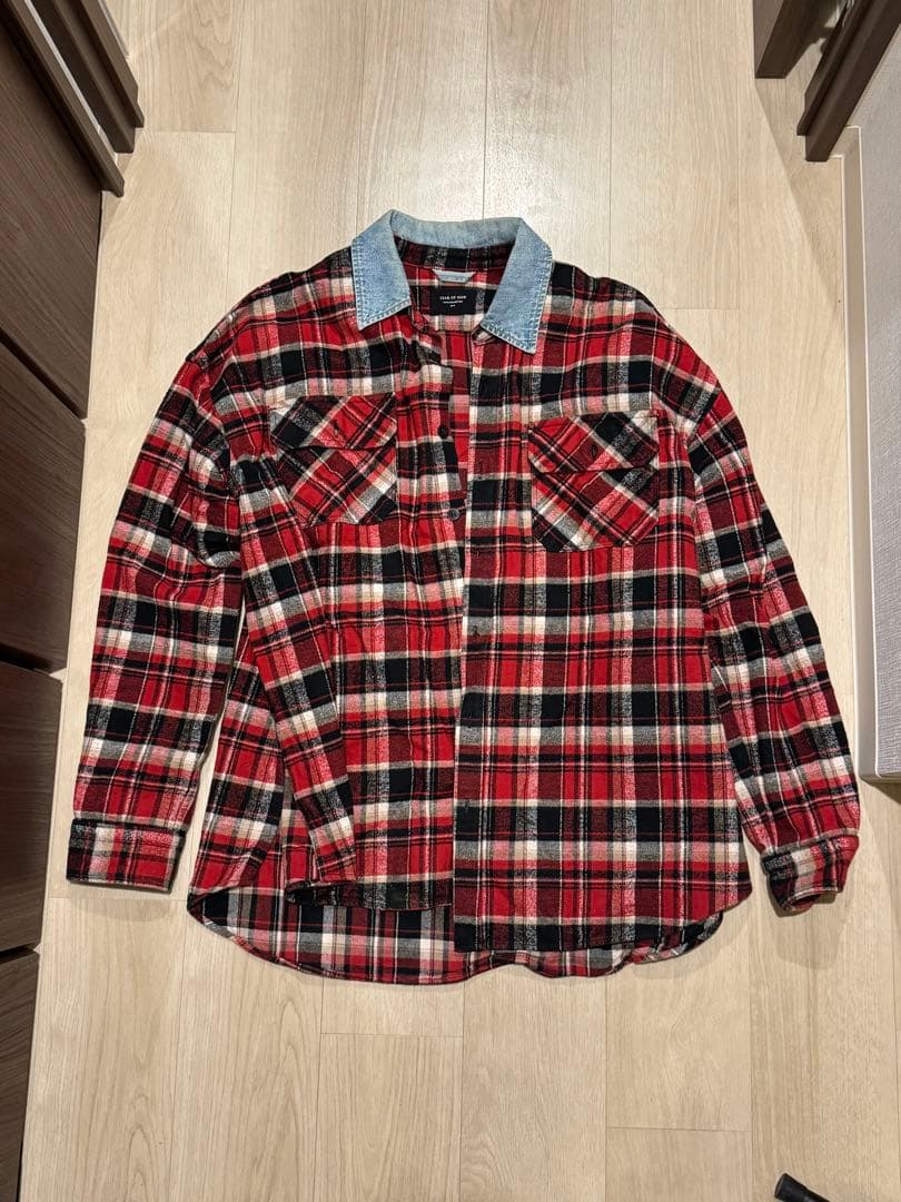 fear of god 5th ネルシャツ