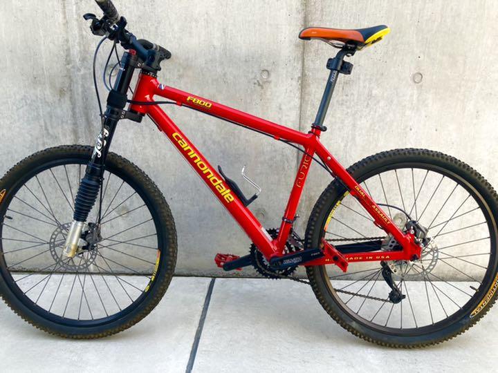 【美品・希少】Viper Red Cannondale F800 Lefty