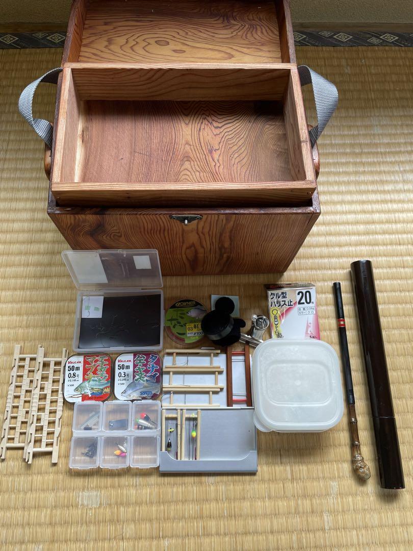 最終値下げ!タナゴ竿 道具箱 タナゴ釣りセット