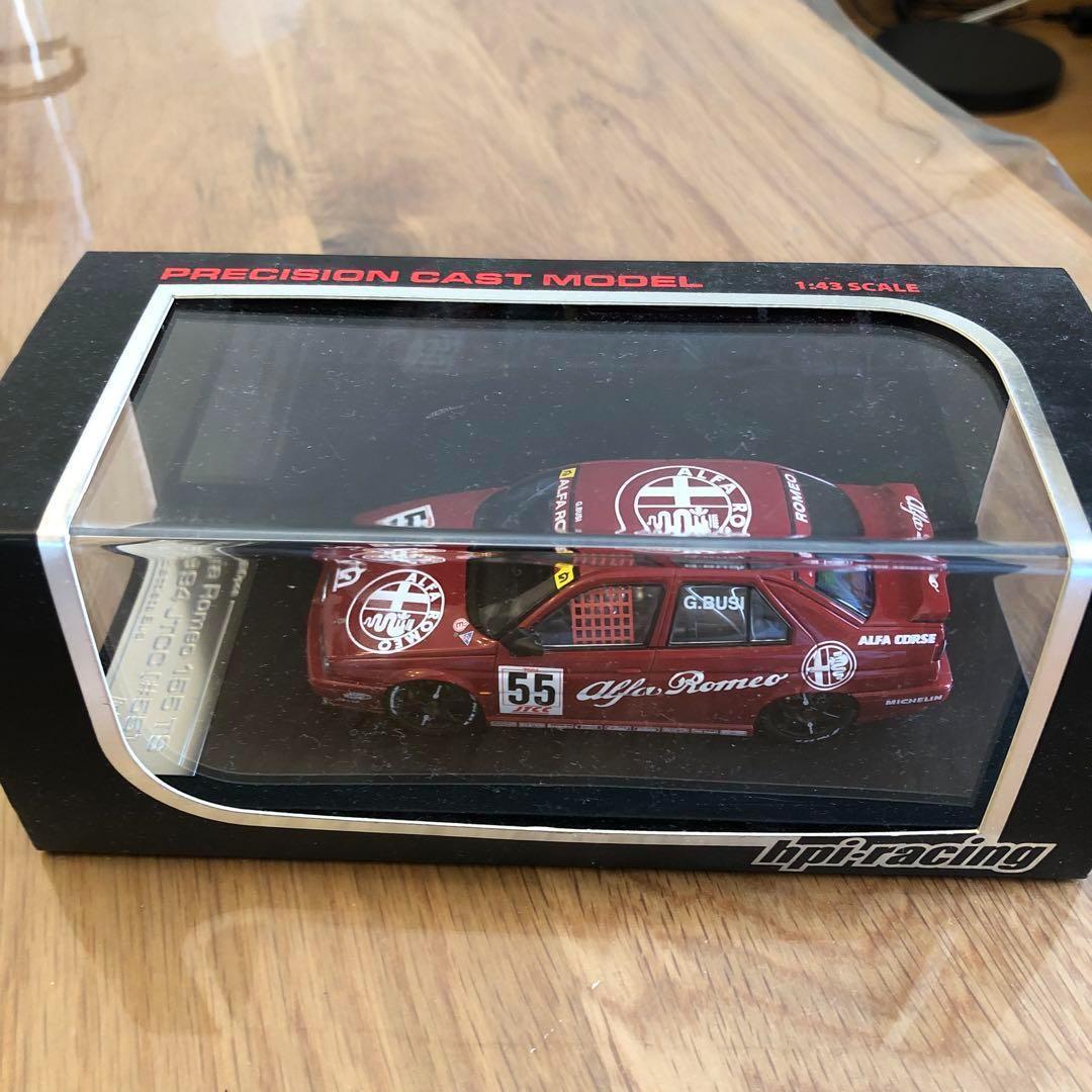 ミニカー 1/43 HPI Alfa Romeo 155 TS Silverstone