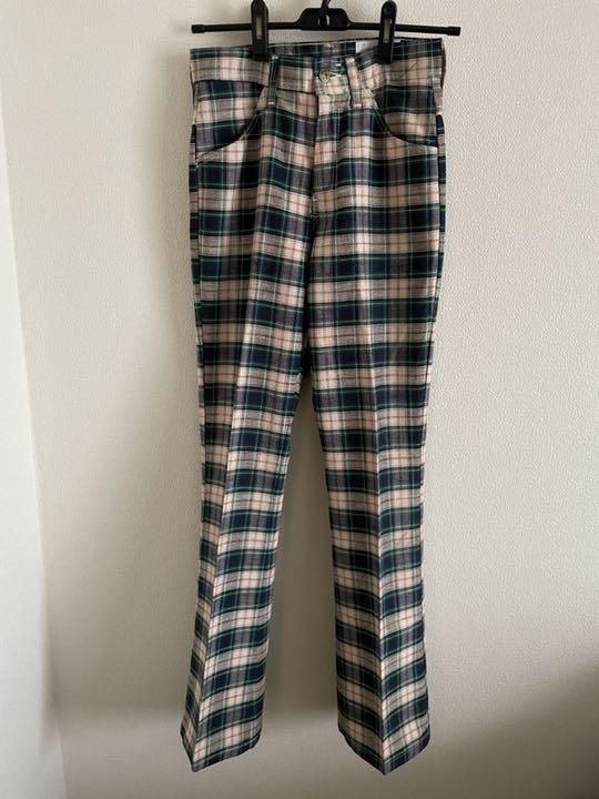 FARAH 60〜70s ヴィンテージ チェックフレアパンツ