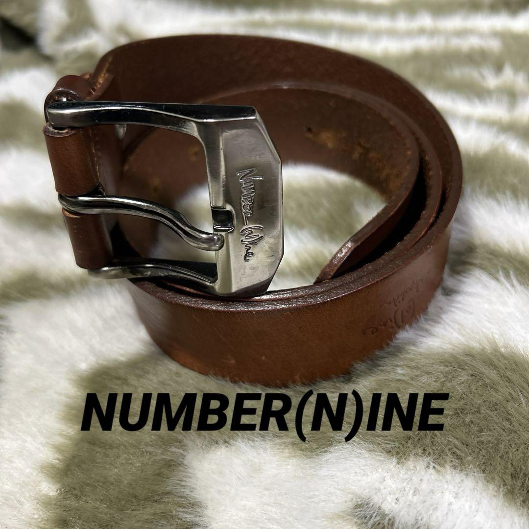 激レア!NUMBER(N)INE 宮下貴裕本人期 本革ベルト!