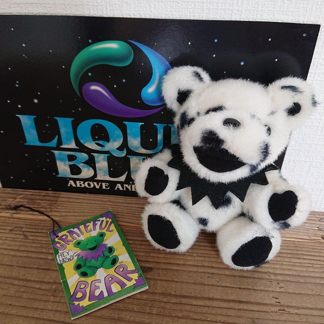 LIQUID BLUE社製 7インチ プラッシュベア スポッテッド デッドベア