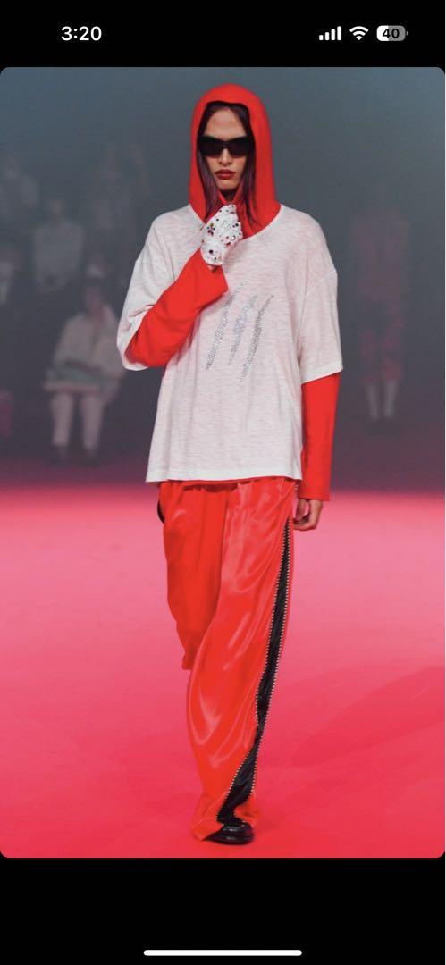 スラックス MASU 23SS SUKA PANTS(RED)