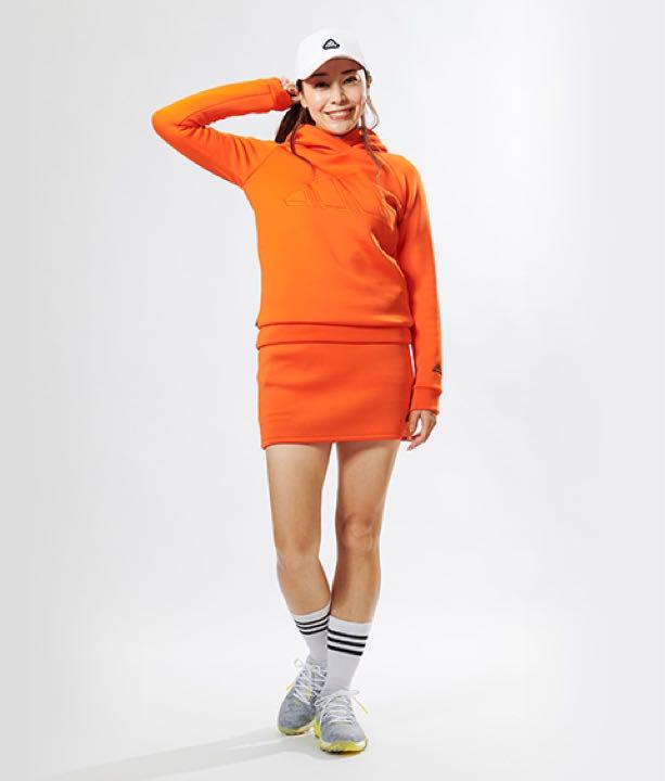 【adidas】ロゴ ダンボールニット 上下セットXS