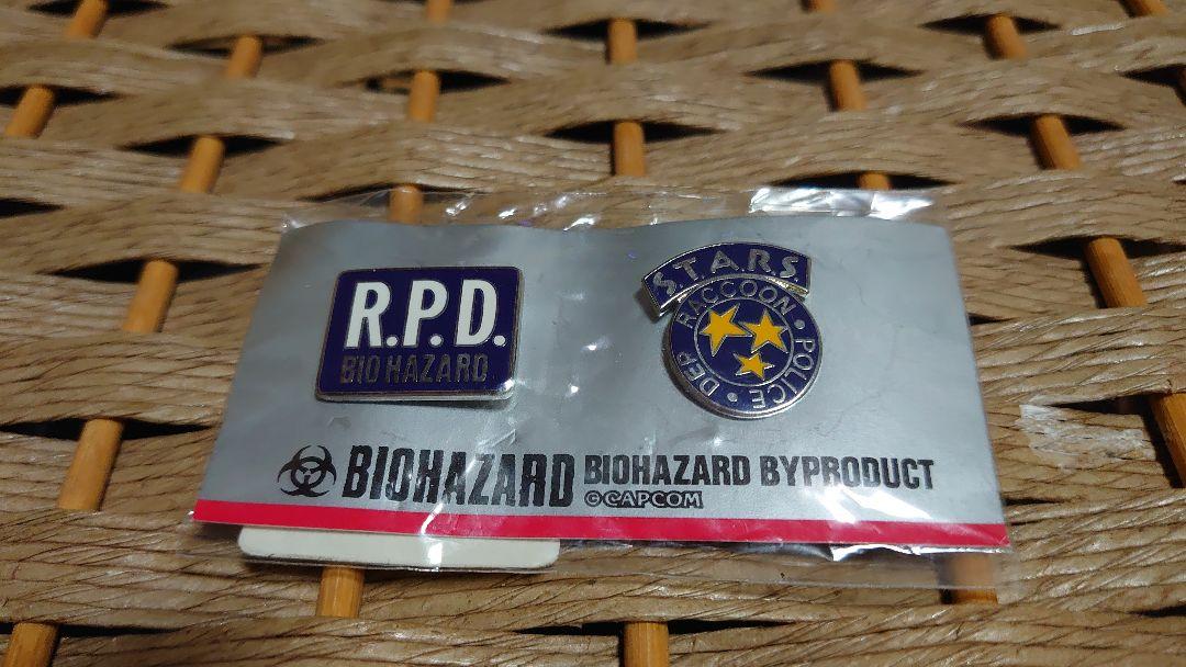 バイオハザード R.P.D. S.T.A.R.S.ピンバッジ