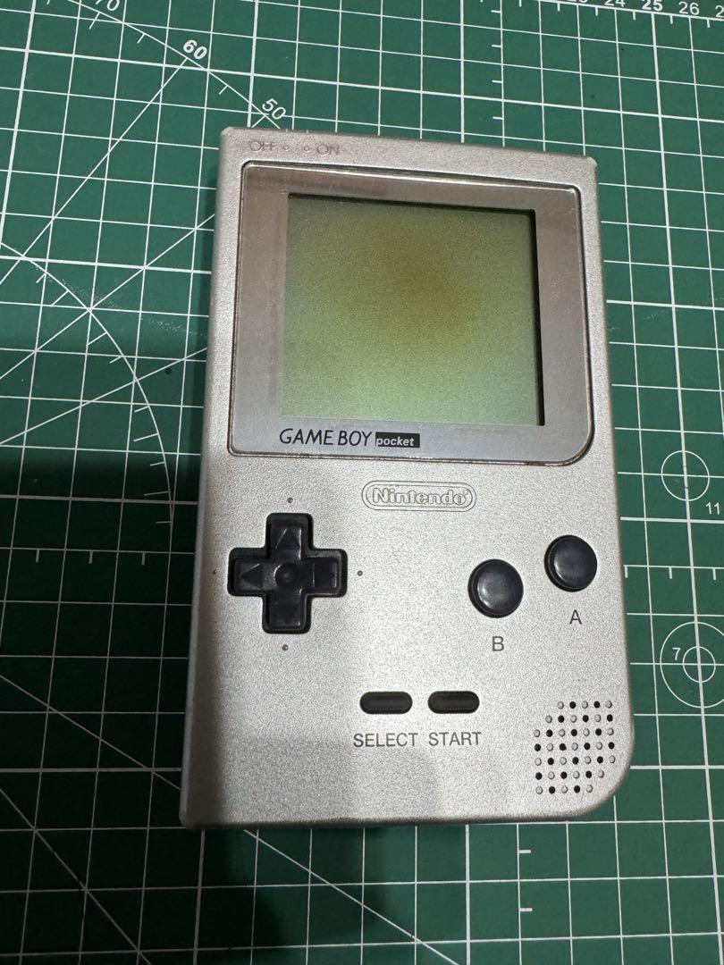 ゲームボーイポケット シルバー 動作確認済み