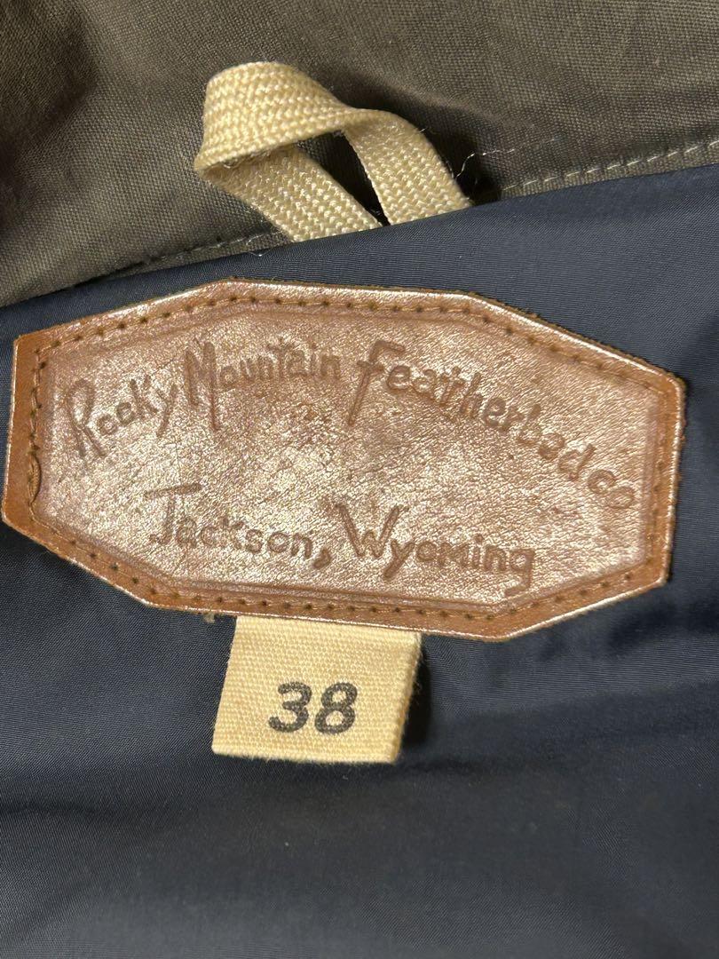 Rocky Mountain Featherbed サイズ38 ダウンベスト