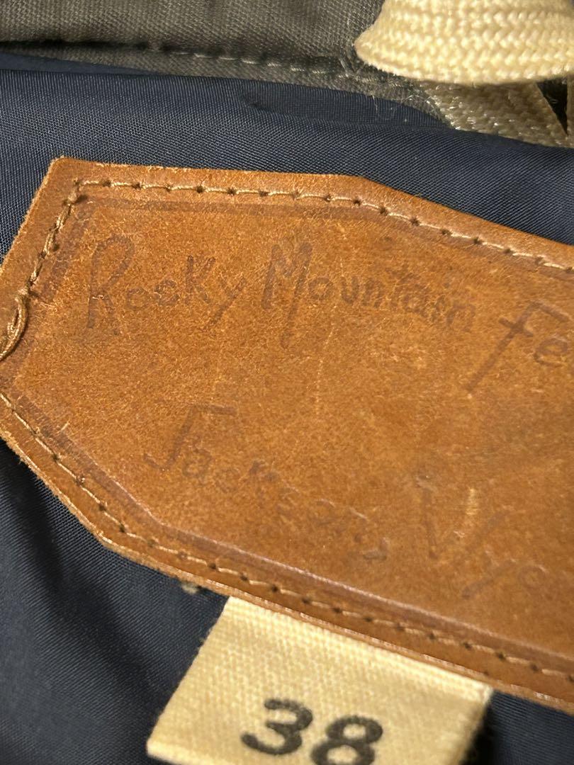 Rocky Mountain Featherbed サイズ38 ダウンベスト