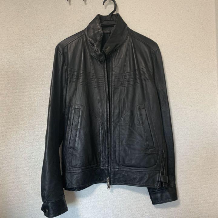 メンズビギ ライダースジャケット レザージャケット