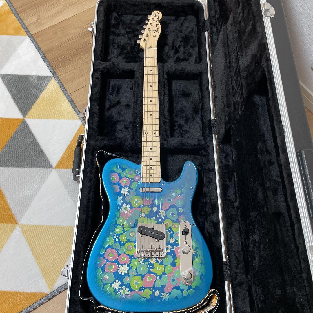 Fender フェンダー ブルーフラワー