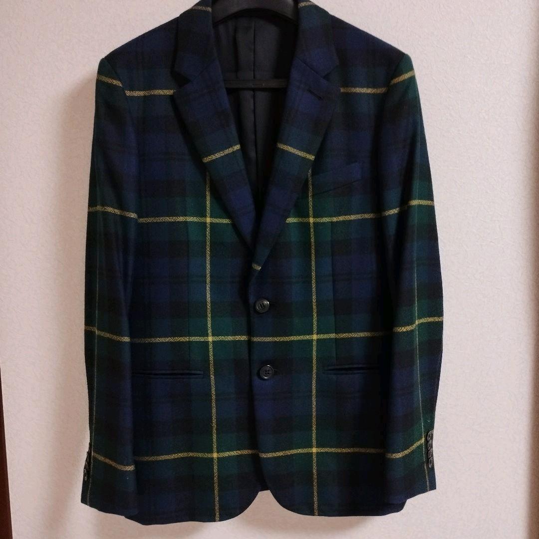 ポールスミス セットアップ ブラックウォッチ 2017aw S M