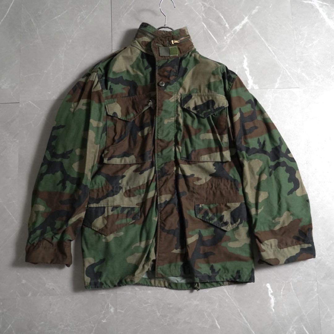 アメリカ軍 実物 M65 フィールドジャケット 80s 迷彩柄 US ARMY