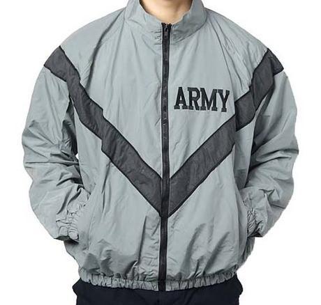 米軍 US Army IPFU 反射トレーニングジャケット (S/S)