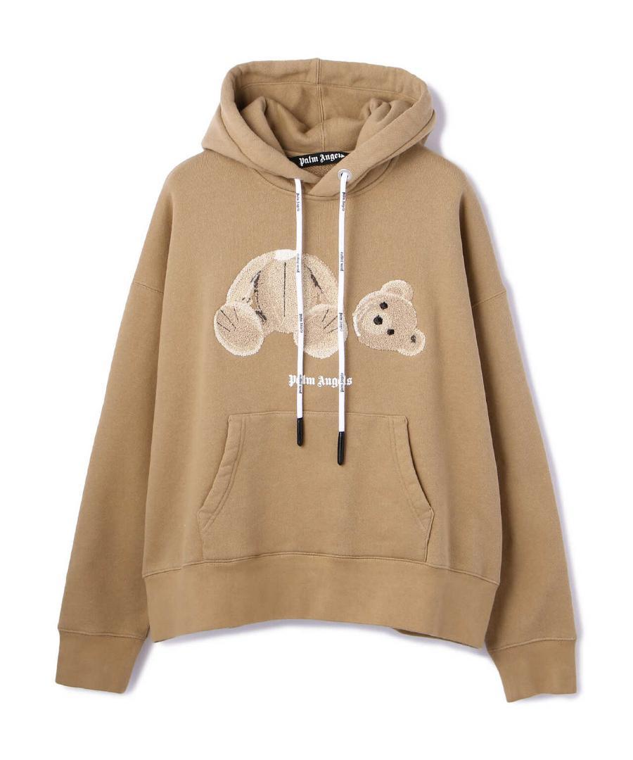 美品 PalmAngels パームエンジェルス ベア―フーディー