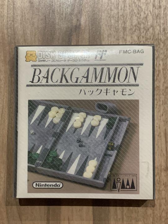 【新品 未開封】ディスクカード バックギャモン