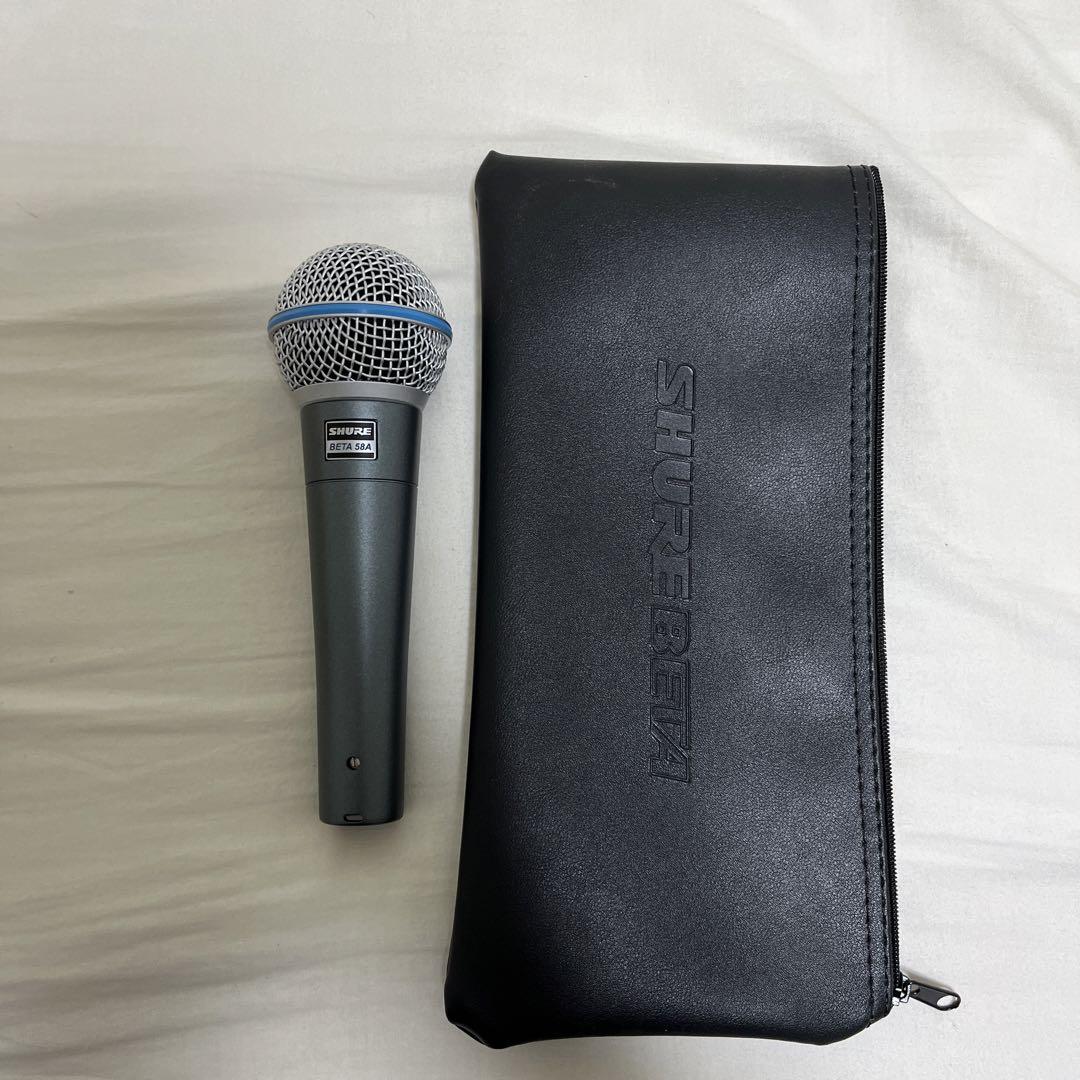shure beat58A シールド スタンド付き