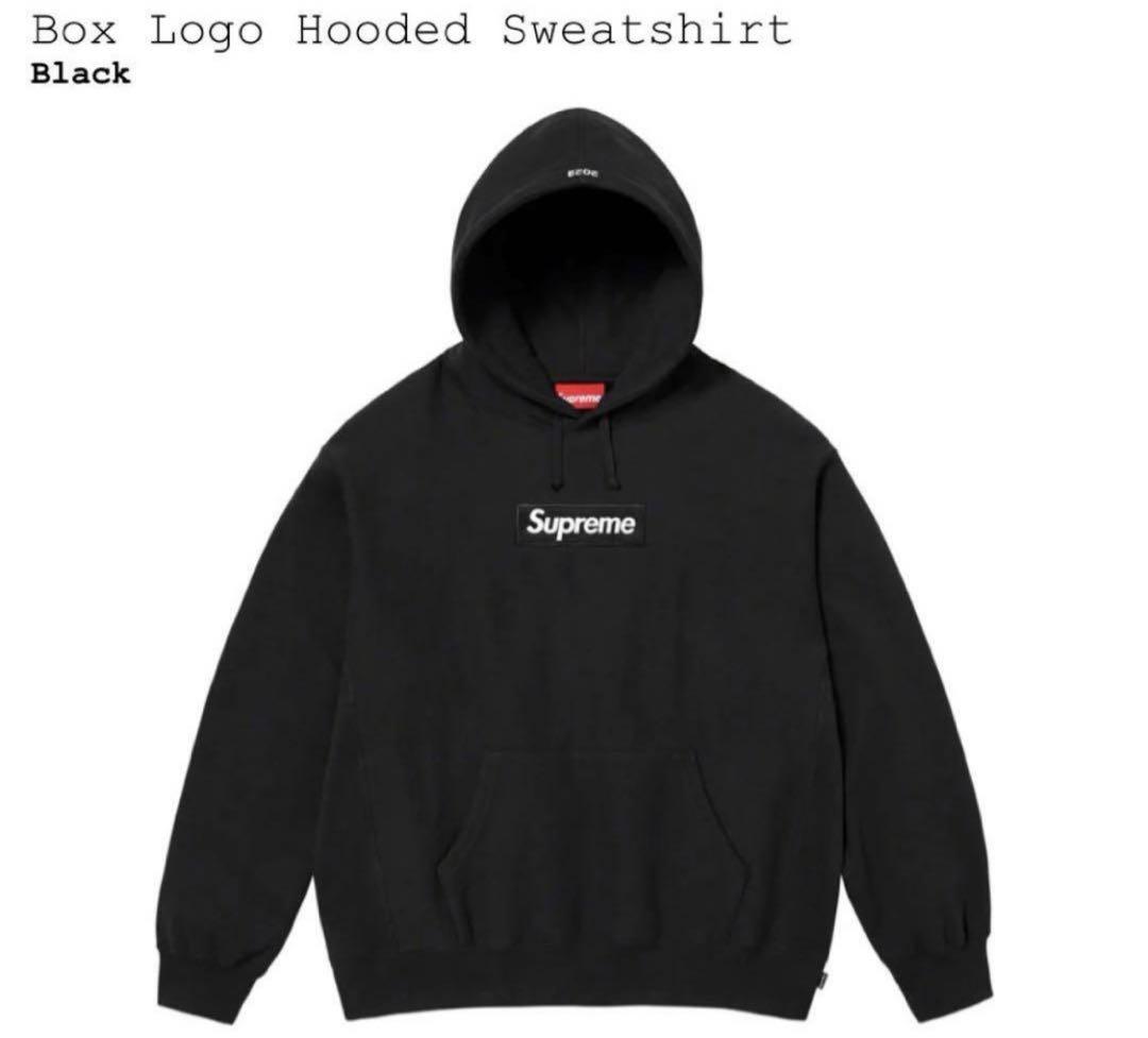 supreme ボックスロゴ パーカー