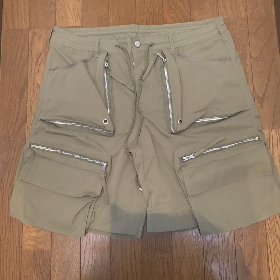mlvince ハーフ カーゴ パンツ