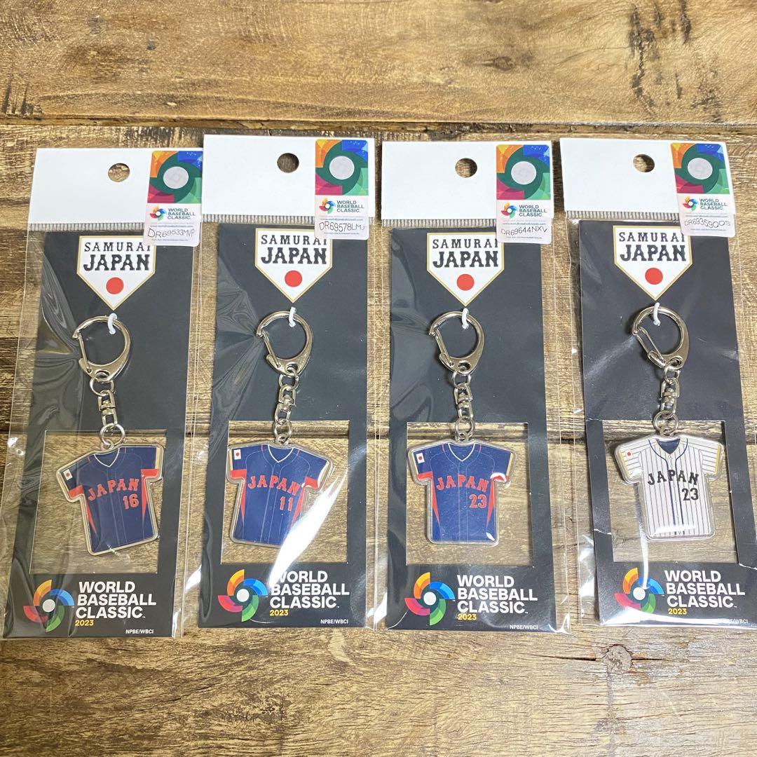 WBC 公式グッズ アクリルユニフォームキーホルダー