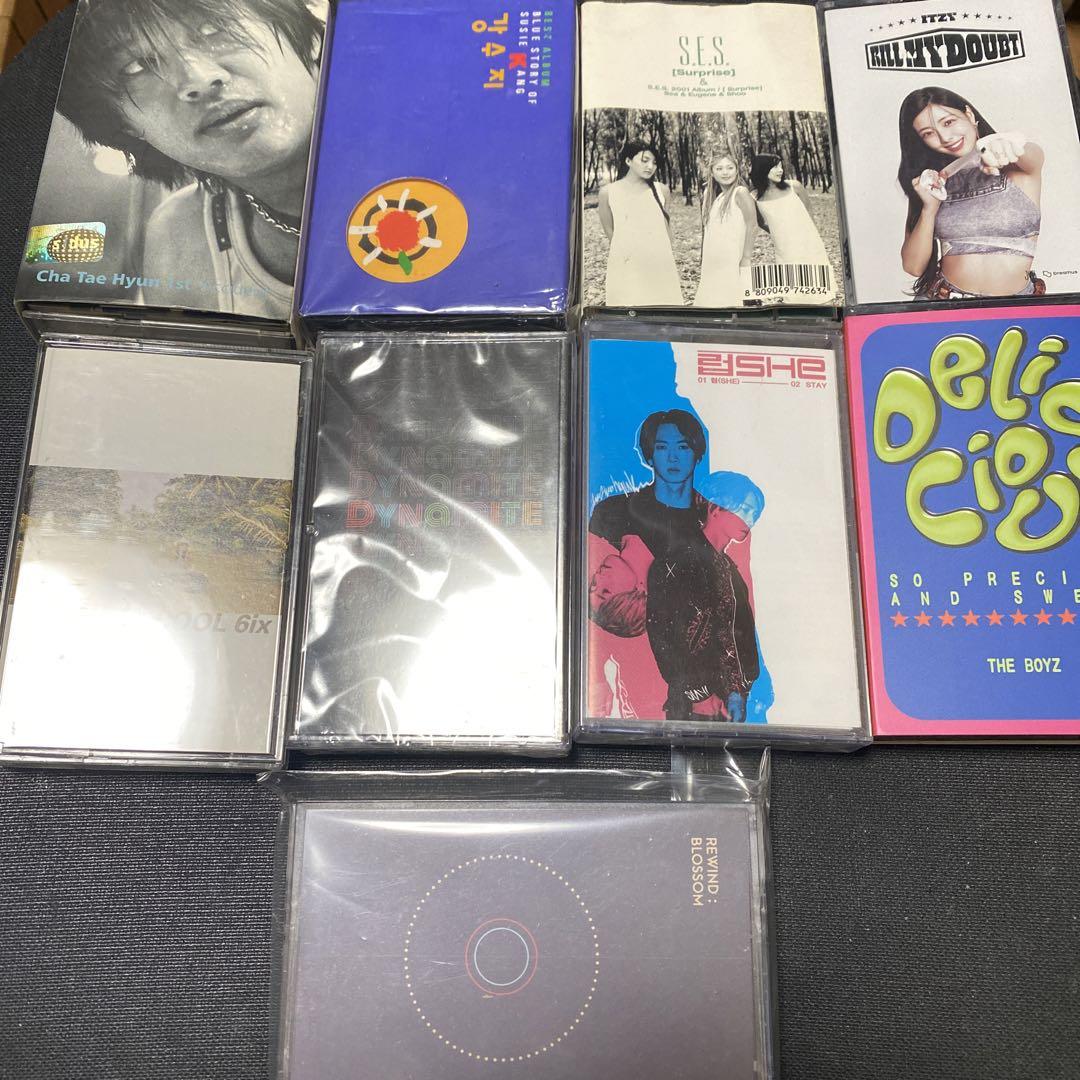 まとめ 韓国 カセットテープ レトロ レア 新品含む