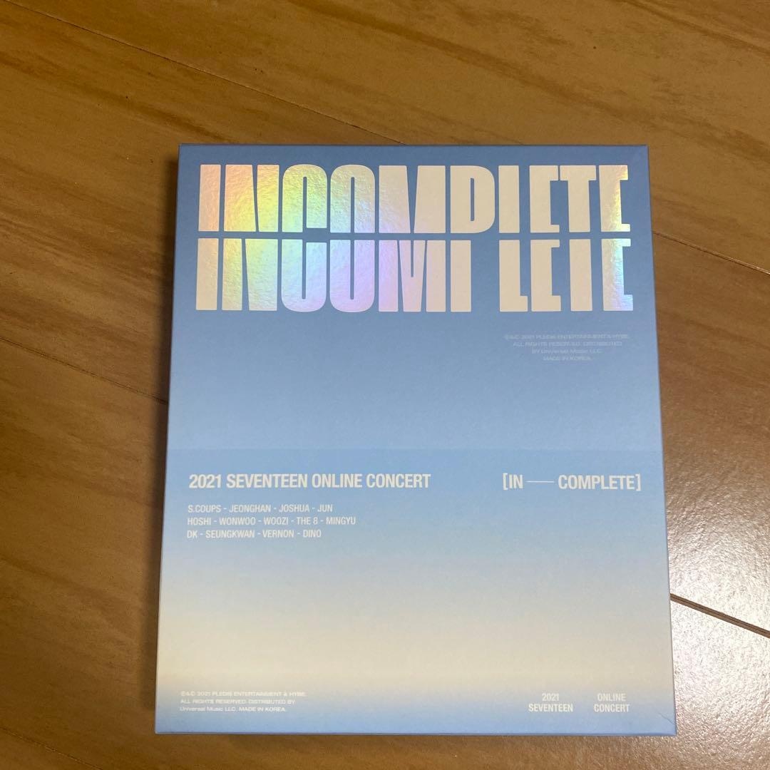 K-POP/アジア SEVENTEEN incomplete DVD