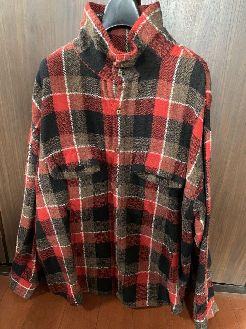 シャツ TENDERLOIN HIGH NECK WOOL SHT