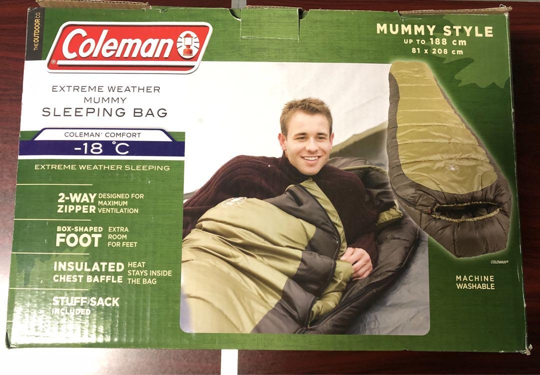 新品未使用 Coleman コールマン エクストリームウェザー シュラフ