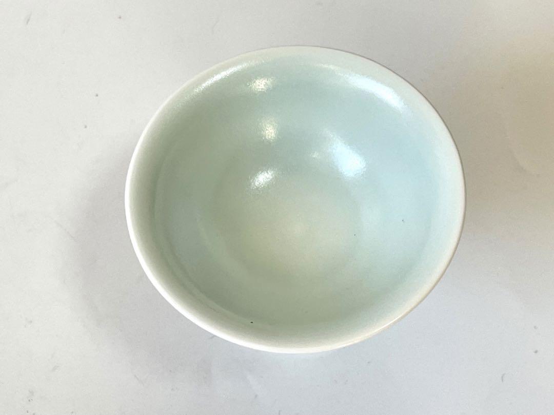 陶芸家 作家物 森和之 青白磁 高杯 馬上盃 師 前田昭博