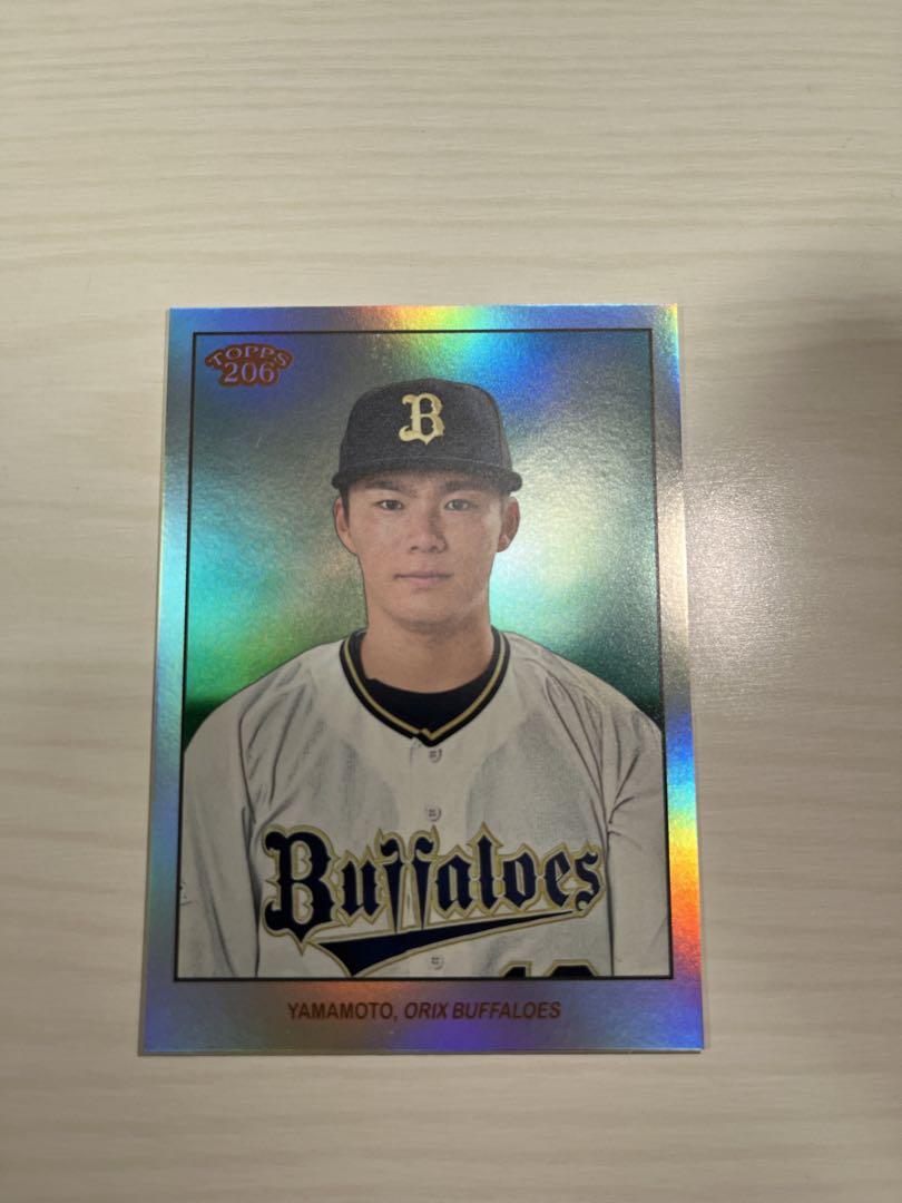 2023 topps 206 npb 山本由伸 パラレル/99 レア