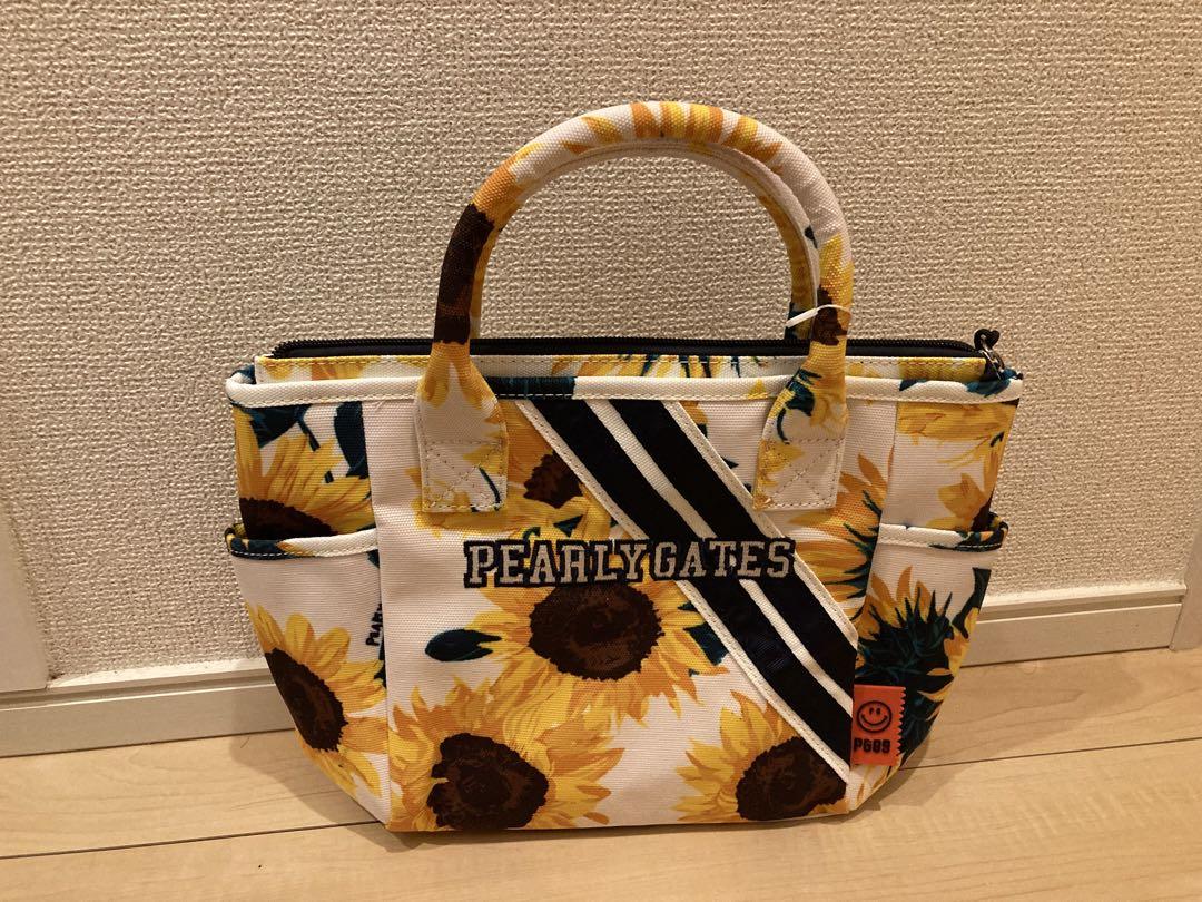 パーリーゲイツ カードバッグ ひまわり柄 新品未使用