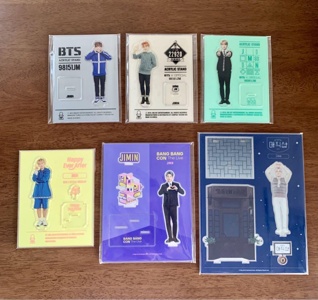 BTS 2、3、4、5TH MUSTER 公式 アクリルスタンド ジミン 6点