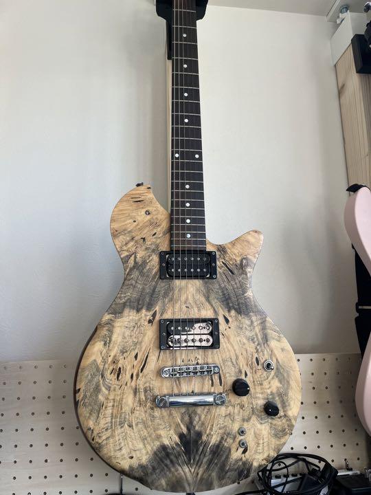 エレキギター dragonfly maroon custom