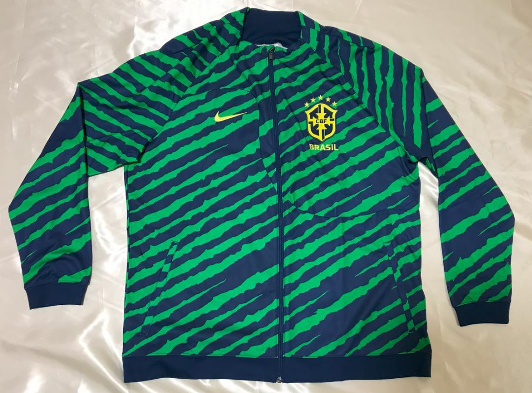 ブラジル代表 2022年 アンセムジャケット 小さめ2XL スイカ柄