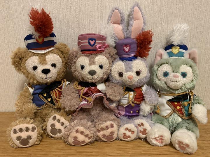 ダッフィー&フレンズ ぬいぐるみ ハッピーマーチングファン SSサイズ 35周年