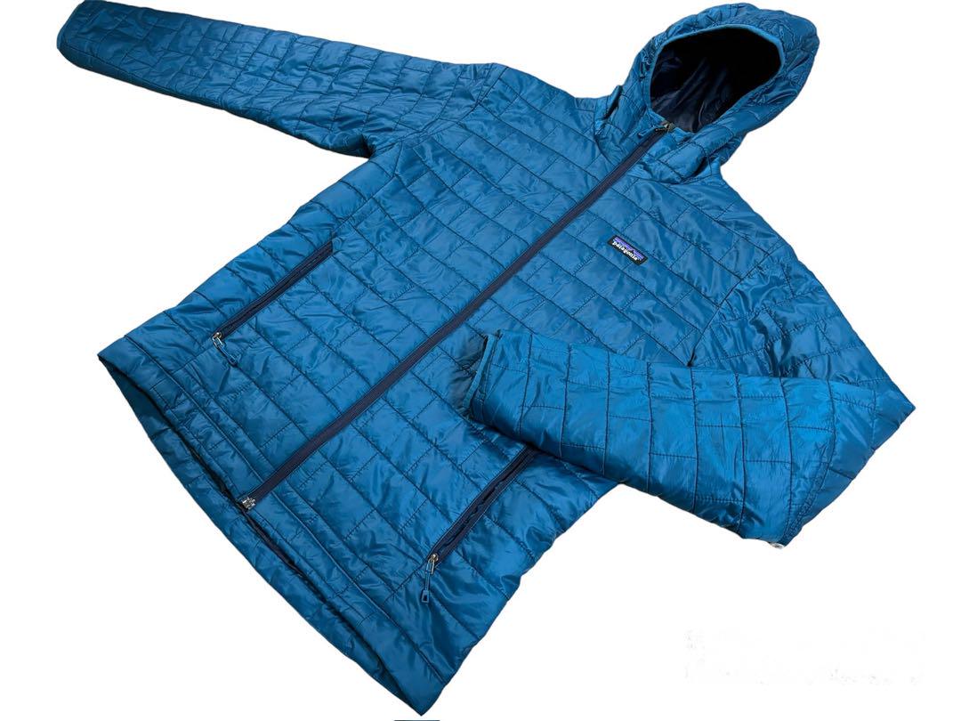 ★送料無料・美品・登山★パタゴニア ナノパフ パーカー スキー ボード 雪山