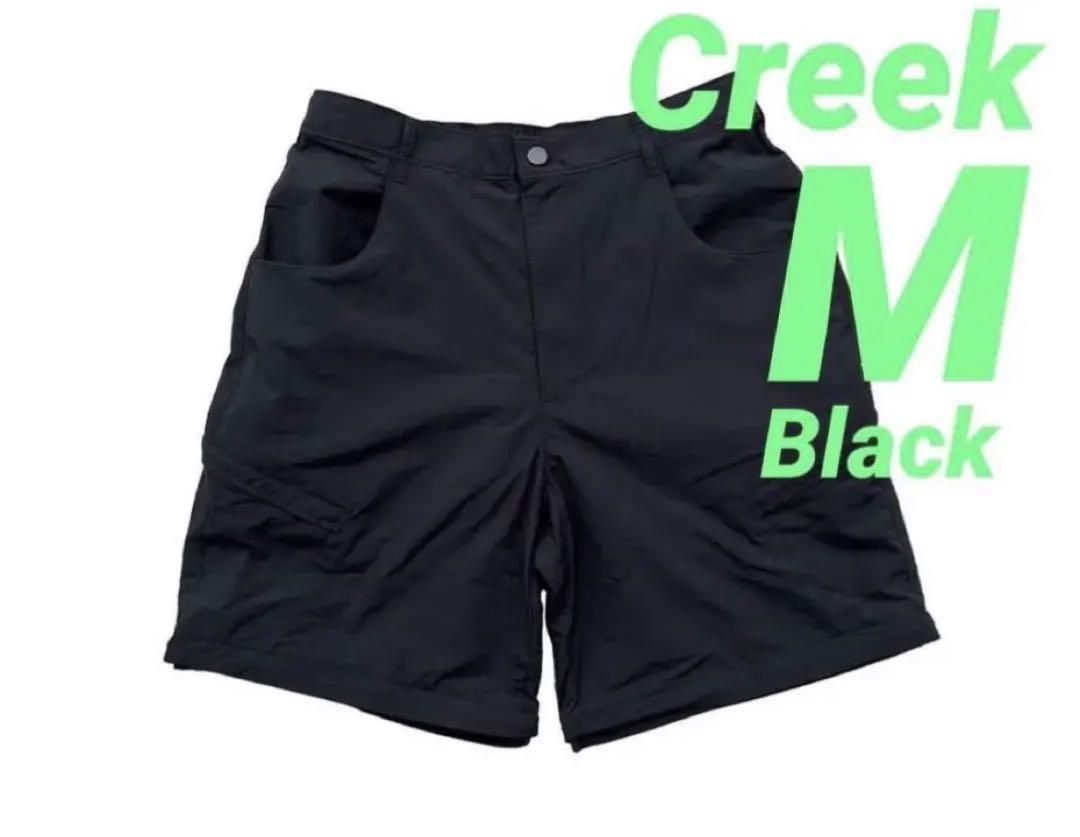 新品 Creek クリーク 2way ユーティリティパンツ ブラック M