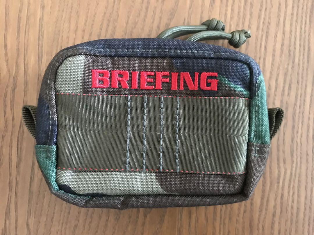 【BRIEFING】beamsゴルフ別注 カモフラ柄ポーチ