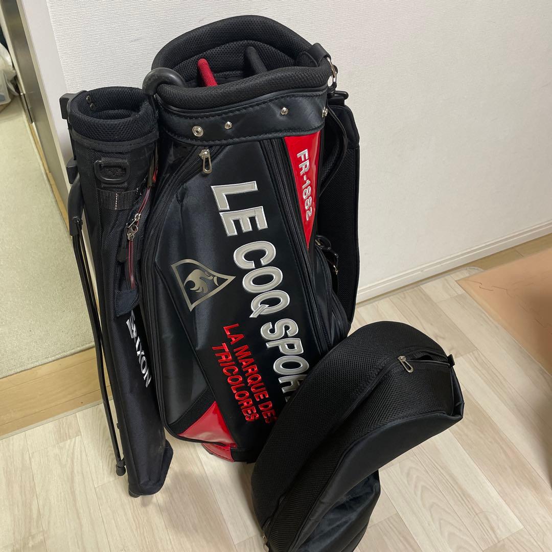 ①ルコックスポルティフ キャディバッグ QQBPJJ08