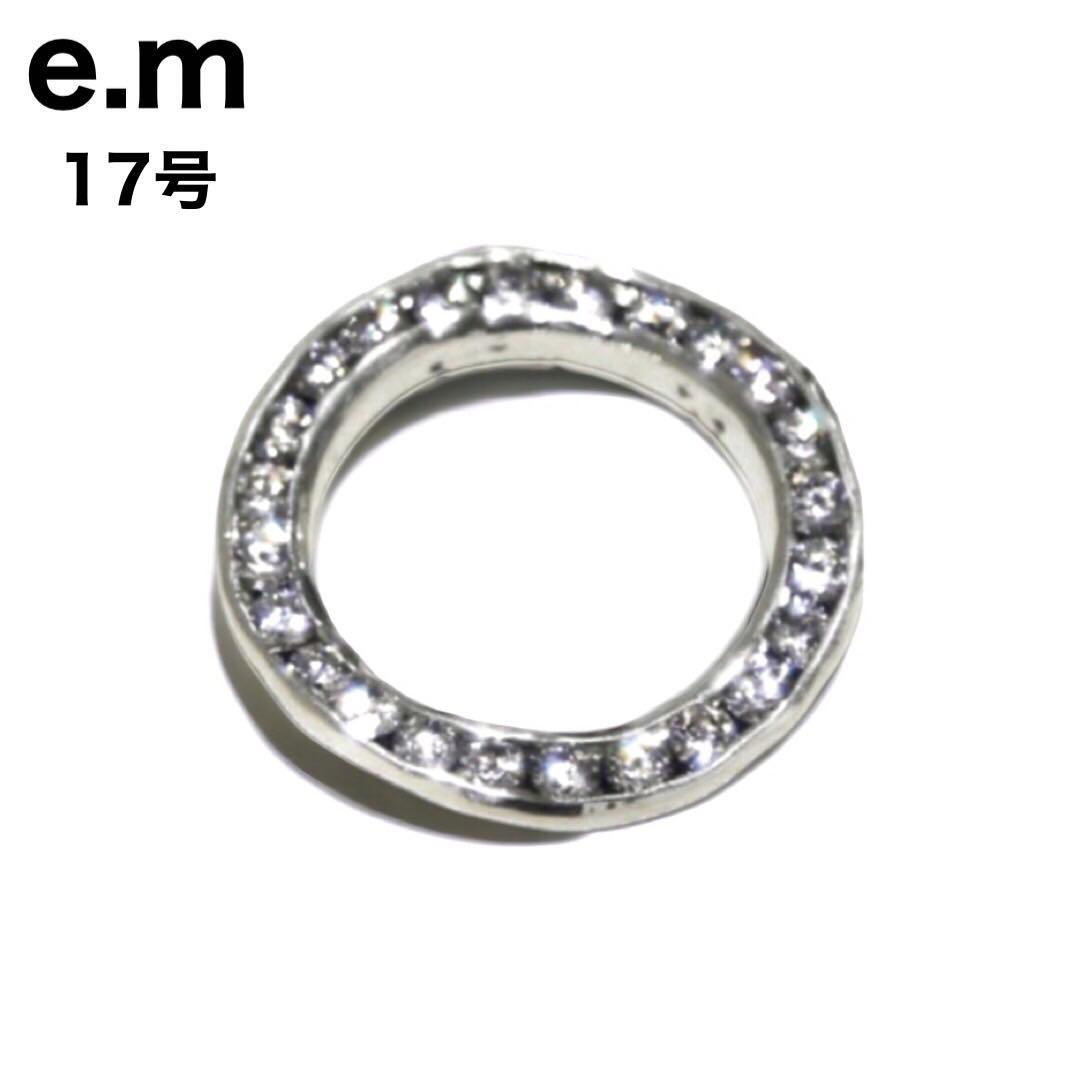 e.m. イーエム ジルコニア リング ユニセックス 17号