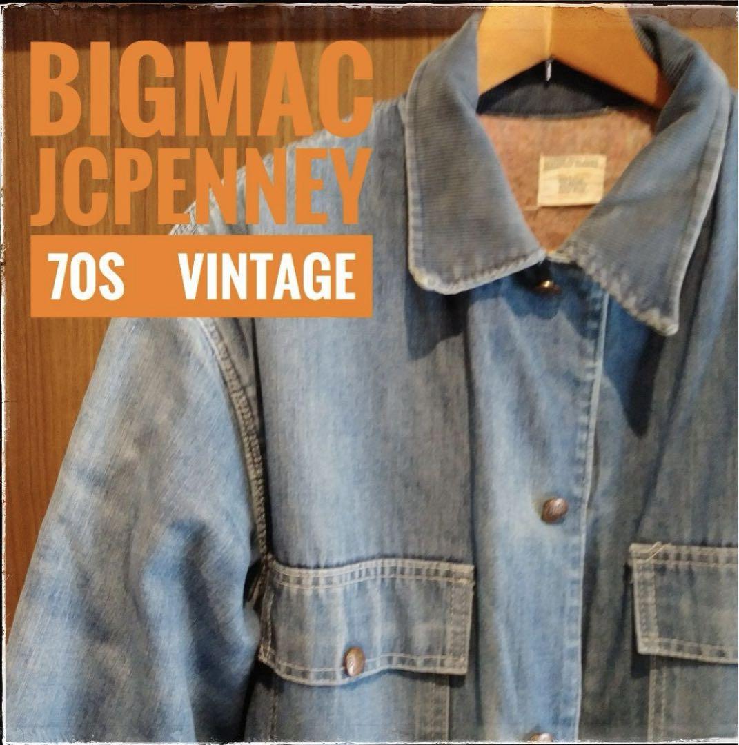 ヴィンテージ デニムカバーオール BIGMAC JCPenney 70s