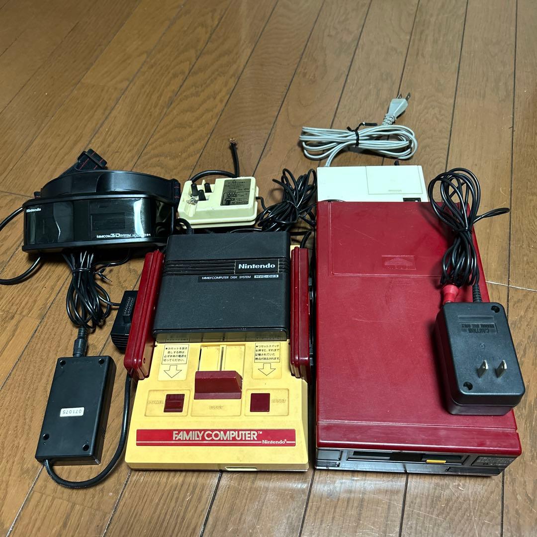 ニンテンドー本体 ディスクシステム プレステ ソフトいろいろ