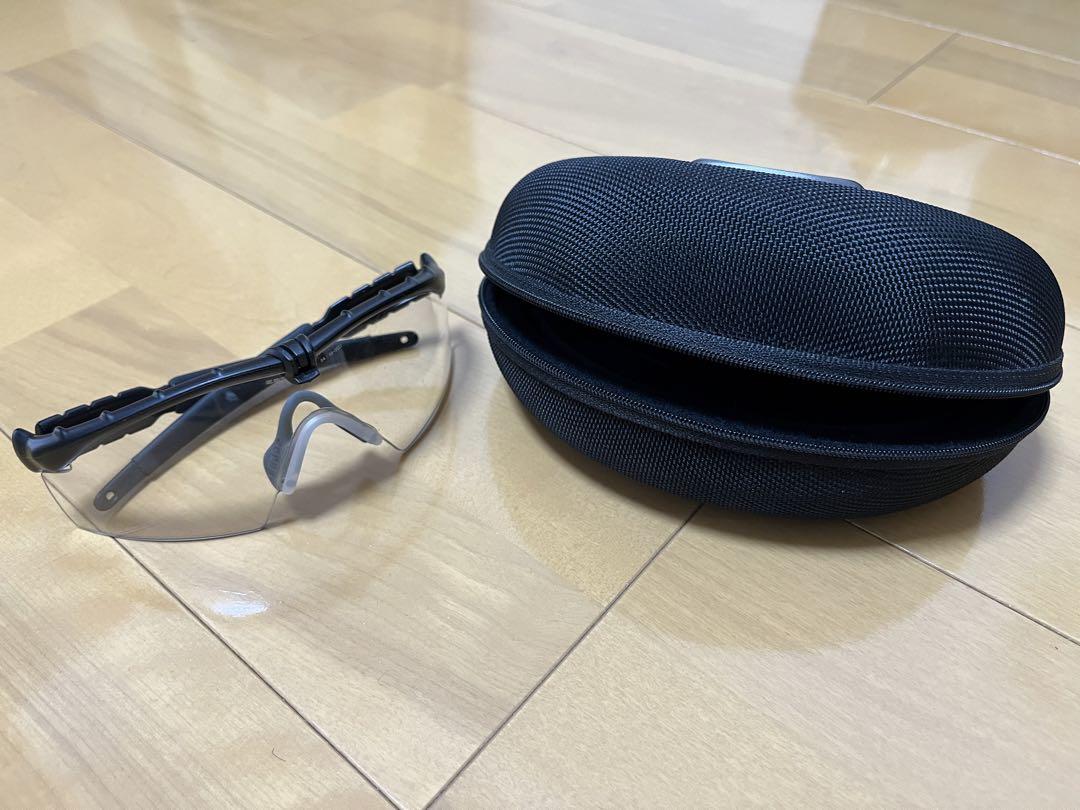 実物 OAKLEY SI M 2.0 黒フレーム/クリアレンズ